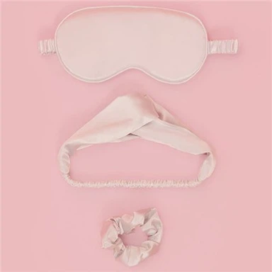 সাটিন আই মাস্ক সেট