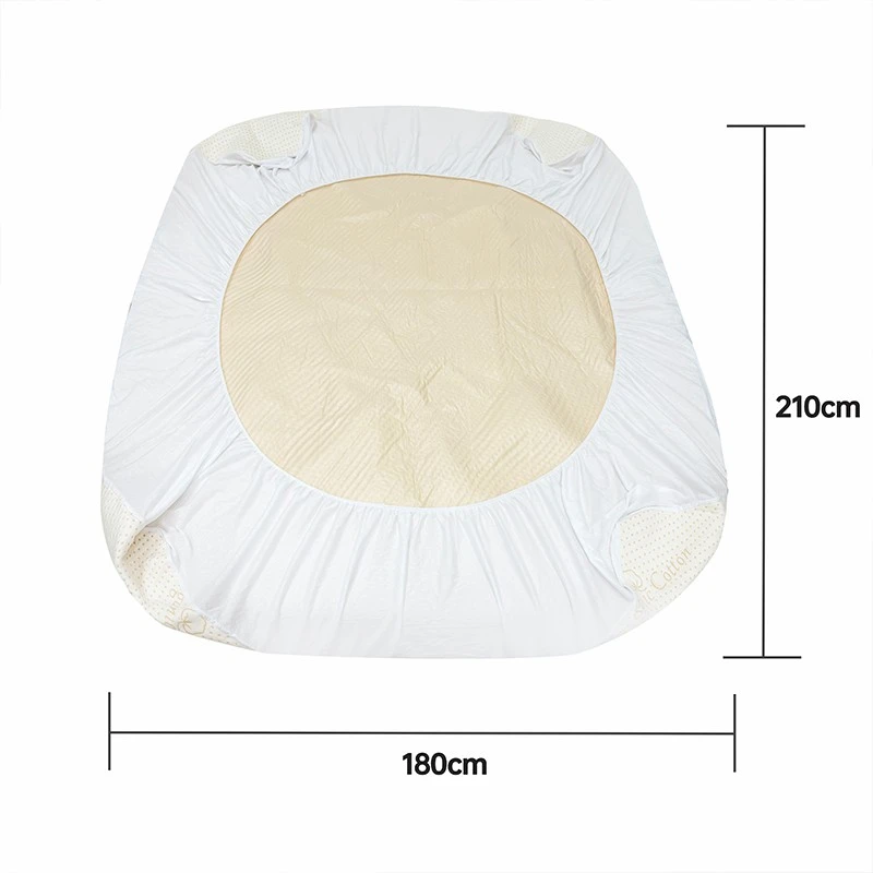 Wholesale 38% Organic Cotton Waterproof Mattress Protector